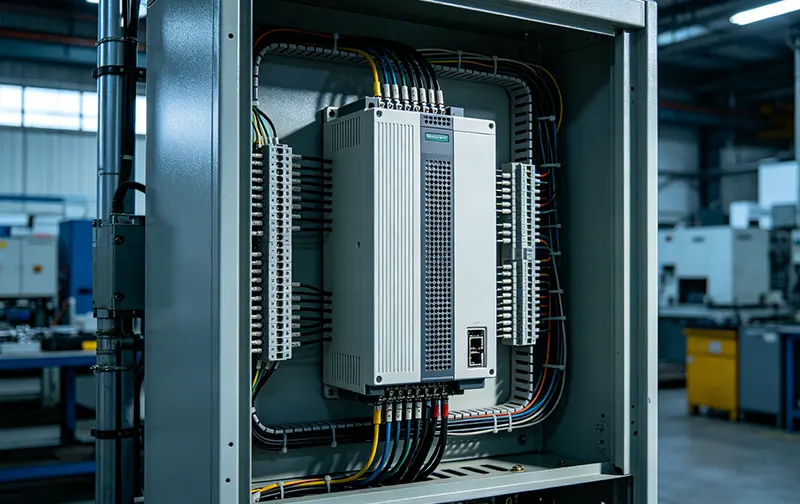 ​A hőmérséklet-szabályozó központi központja és az elektromos vezérlő intelligens kezelése.